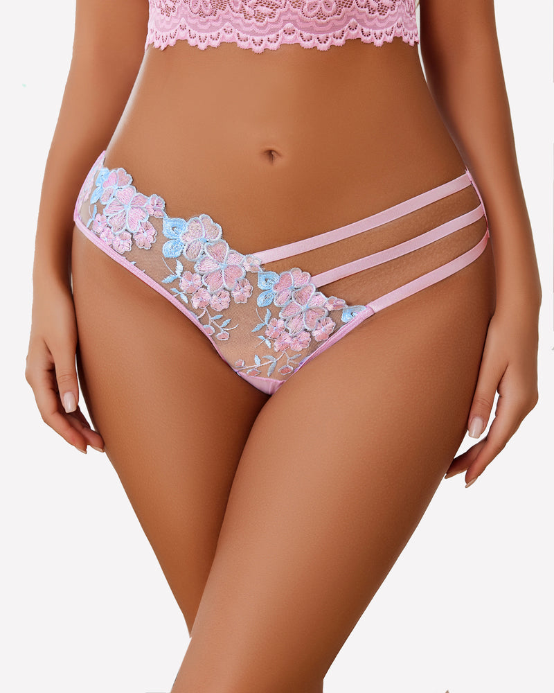 ECLIVIA Floral Mesh Panty