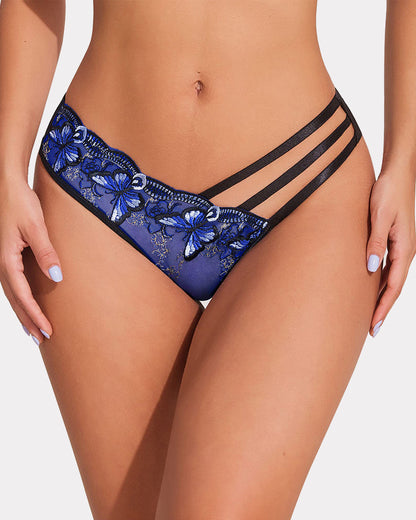 ECLIVIA Floral Mesh Panty