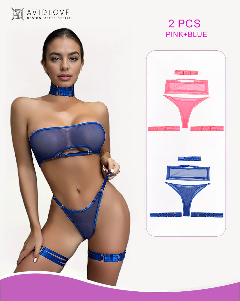 TEMPRIS Lingerie Set Bandeau