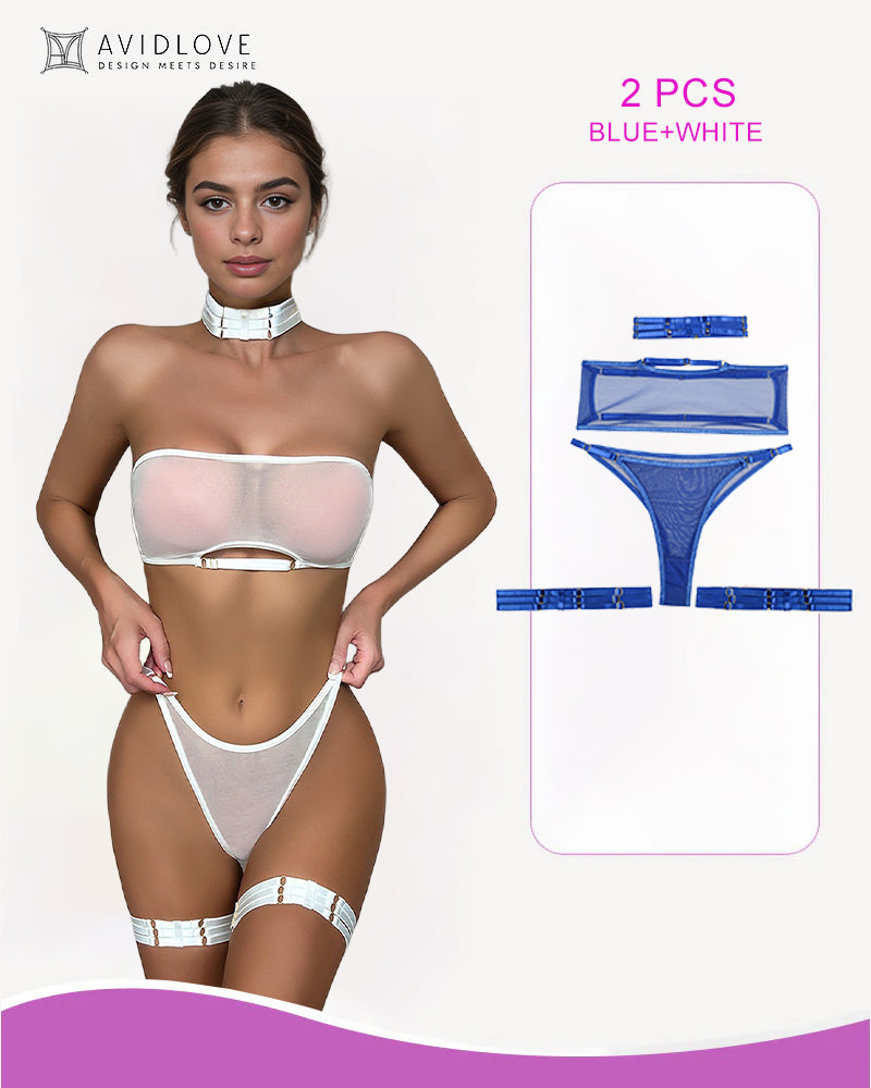 TEMPRIS Lingerie Set Bandeau