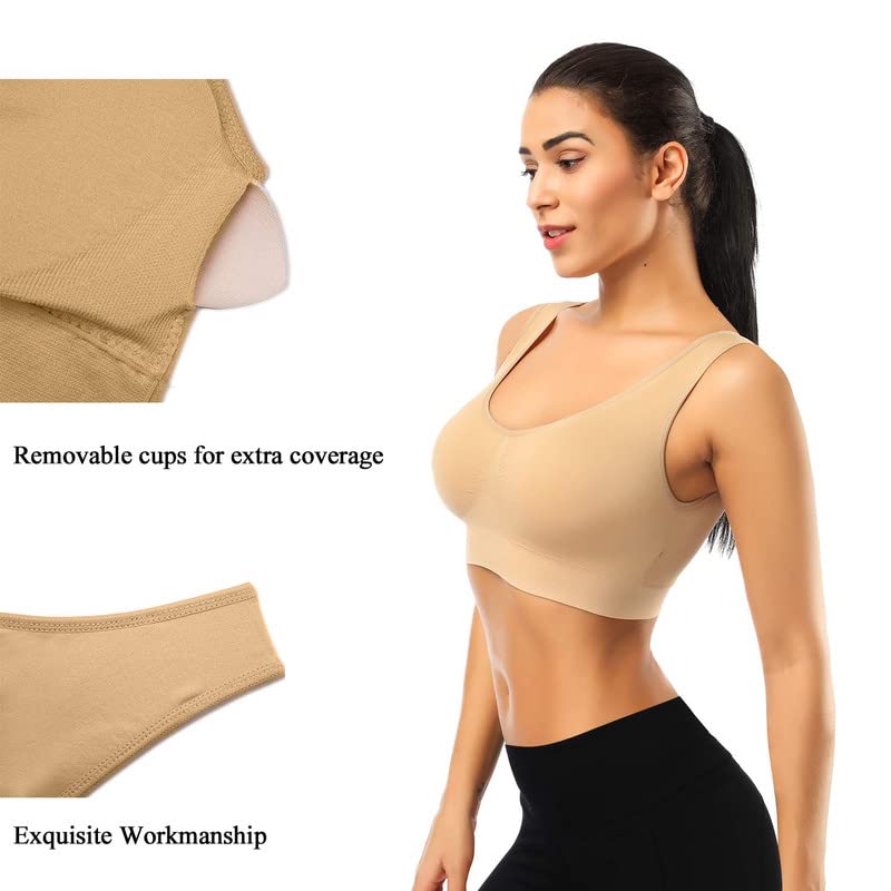 Silkshy®Seamless Comfort Workout Sports Bra