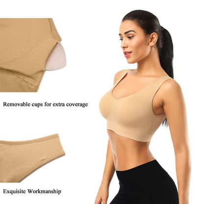 Silkshy®Seamless Comfort Workout Sports Bra