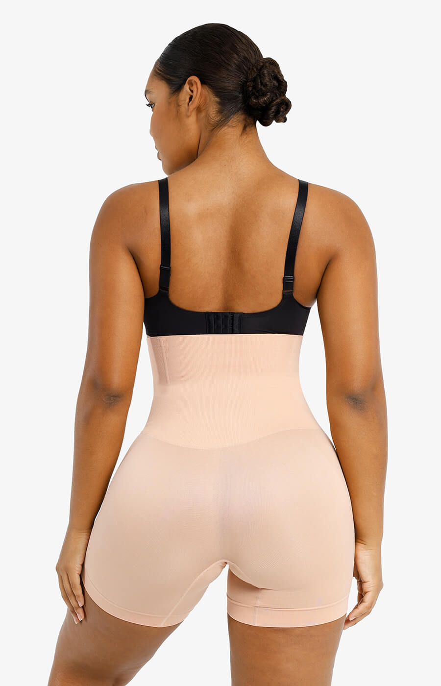 Comfort High-Waist Boned Shapewear Shorts