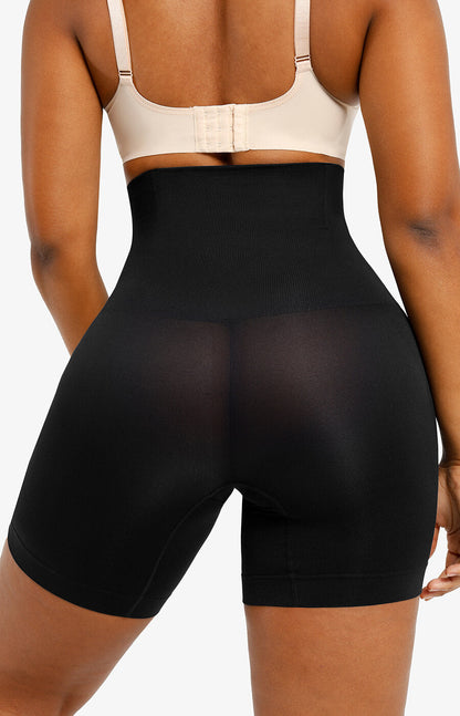 Comfort High-Waist Boned Shapewear Shorts
