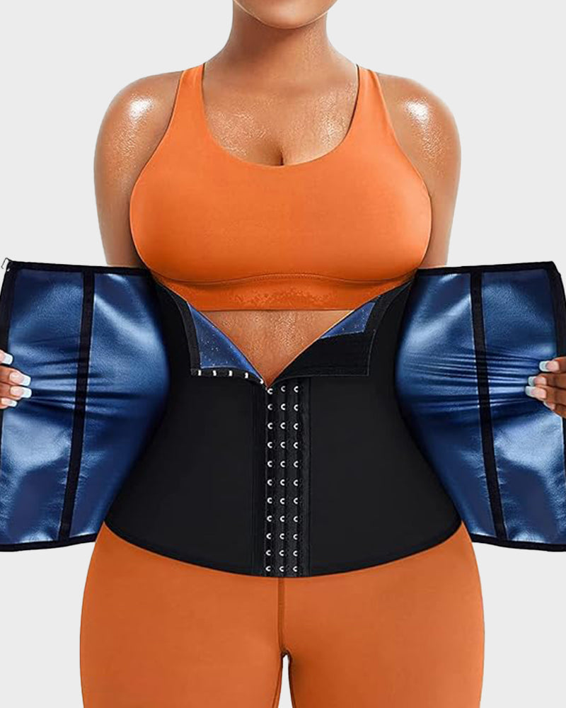 Double Layer Waist Trainer Sweat Belt