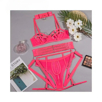 FancyStar™ Lustrous Temptation Lingerie Set