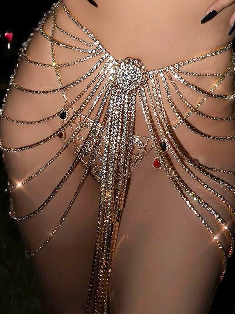 TASSEL Flower Waist Chain