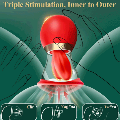 💥 2025 Limited 70% OFF 💦 Licksy Suptruck Kiwinet® SuckLick 9X 📱 Global Control & 3-in-1 Pleasure