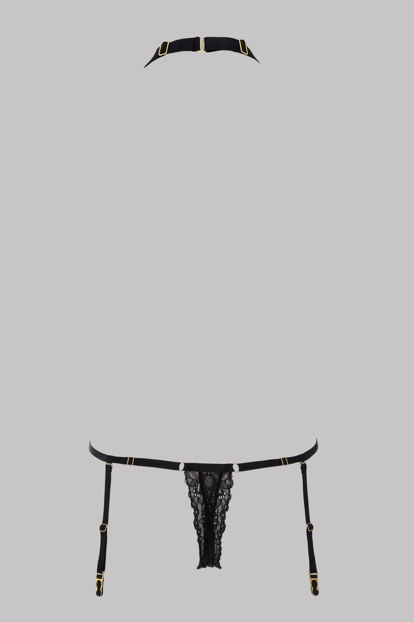 Floral Lace Thong Bodysuit