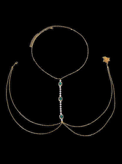 GREENSTONE Chain Necklace