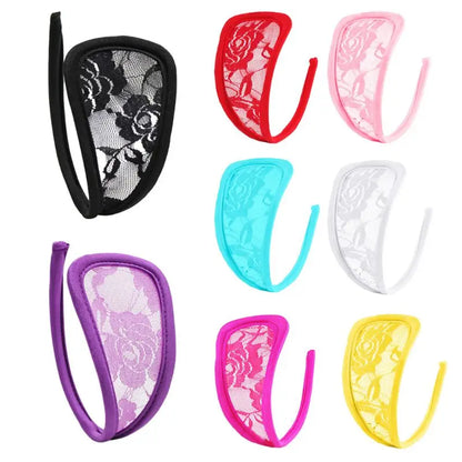 LUMIA Invisible Floral Lace C-String