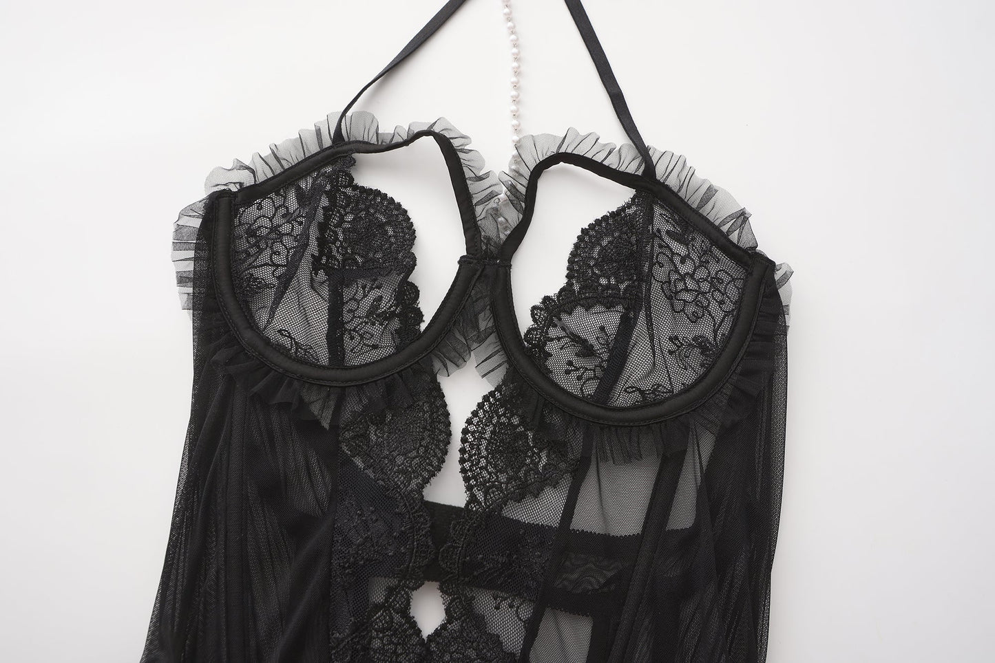 BONNIE Babydoll mini Dress Bodysuit