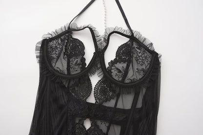 BONNIE Babydoll mini Dress Bodysuit