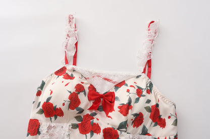 ROSIER Floral Mini Dress