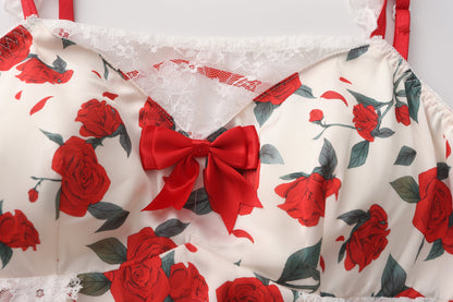 ROSIER Floral Mini Dress