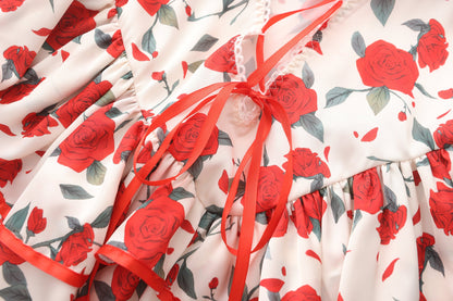 ROSIER Floral Mini Dress