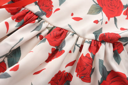 ROSIER Floral Mini Dress