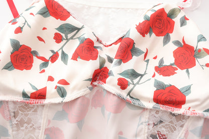 ROSIER Floral Mini Dress