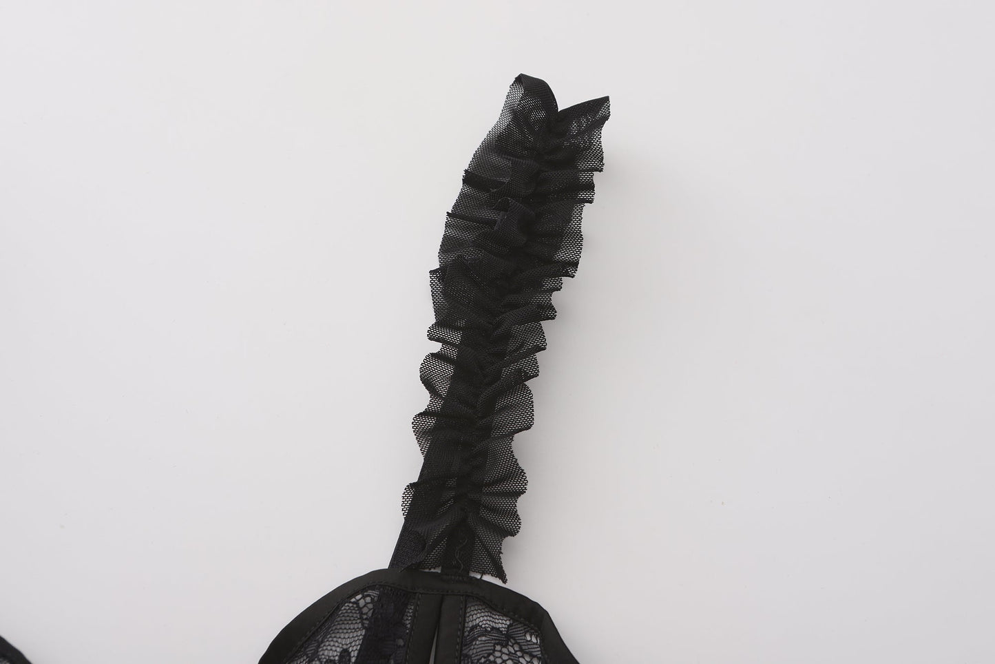 STANY Ruffle Crotchless Bodysuit