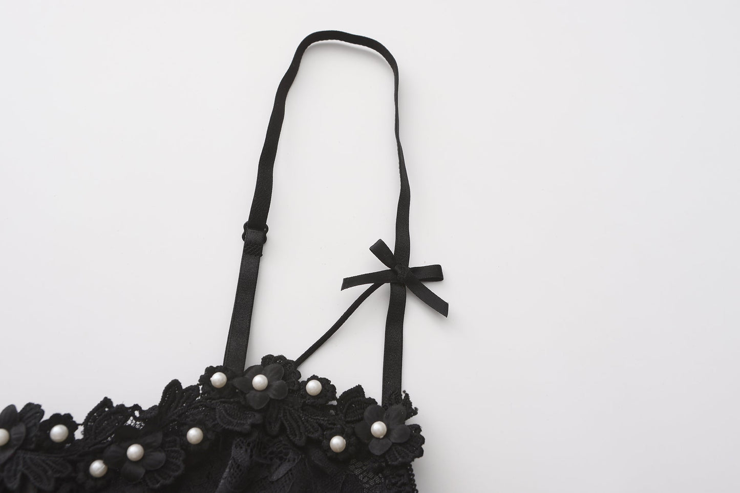 SYNIA Corset with Crotchless String Set