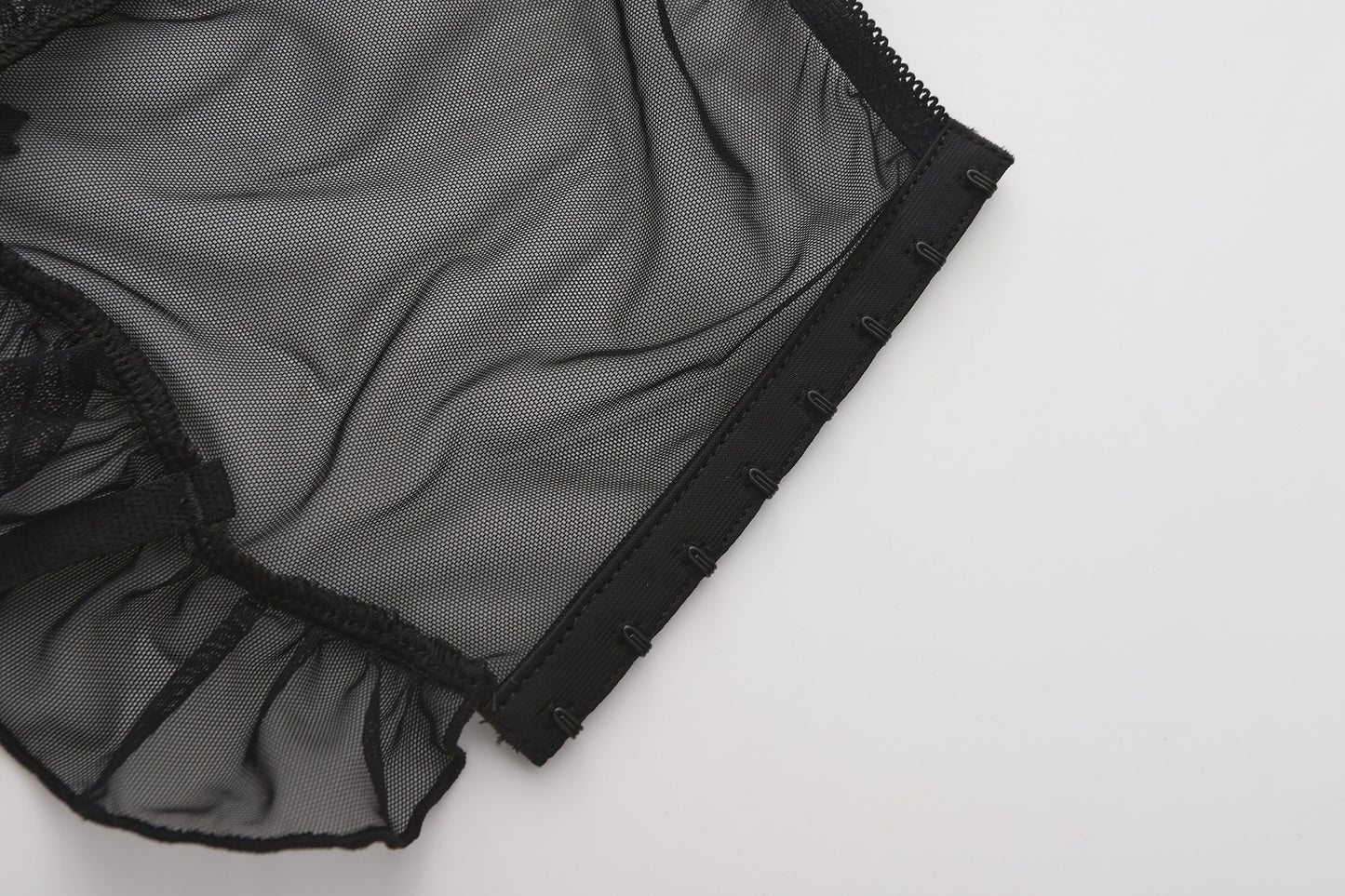 SYNIA Corset with Crotchless String Set