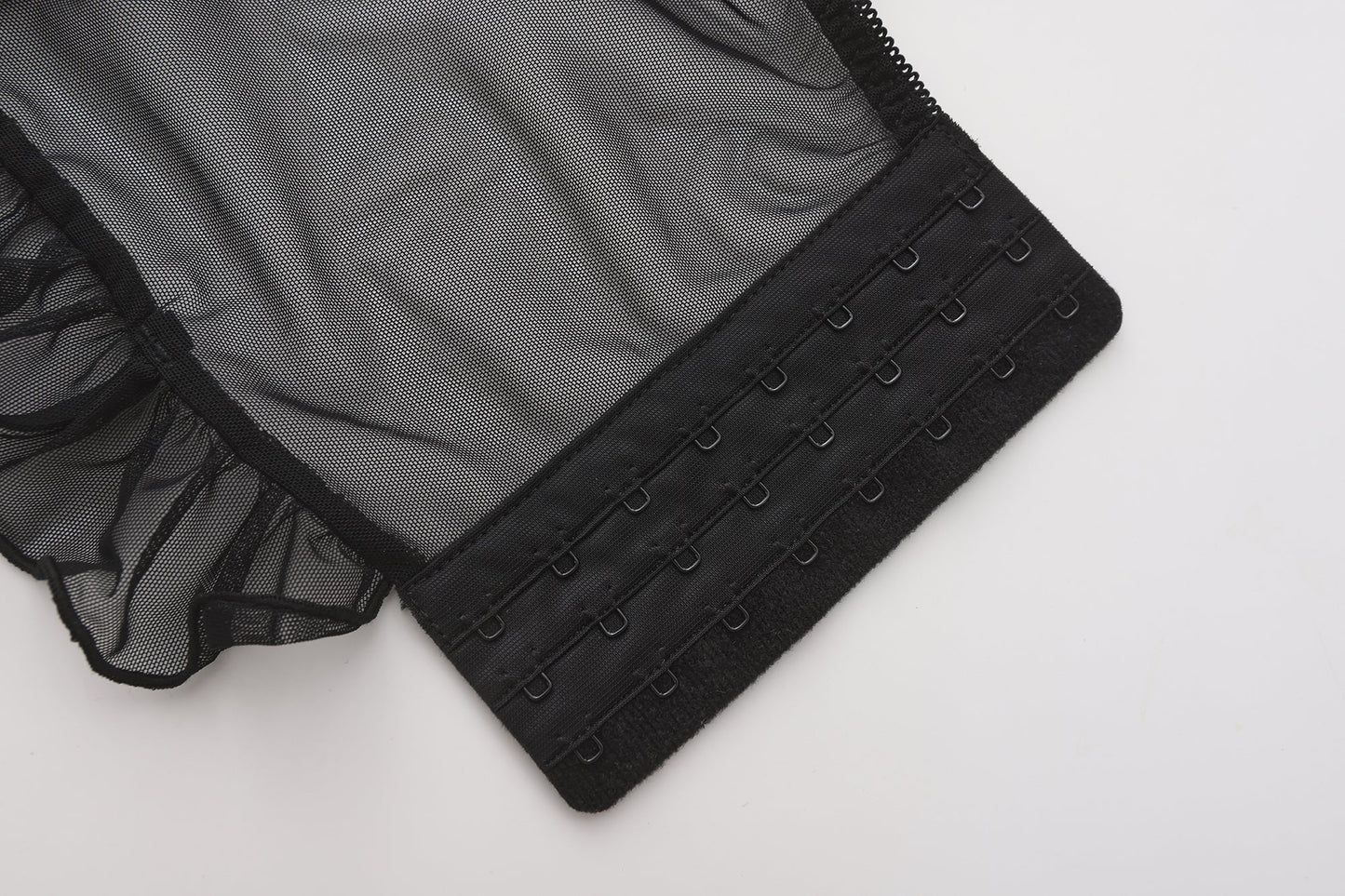 SYNIA Corset with Crotchless String Set