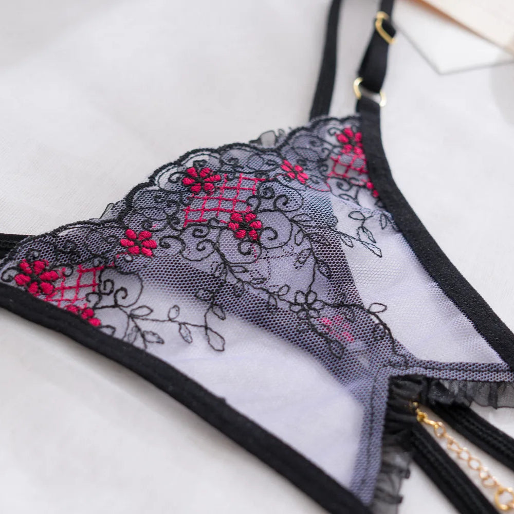 Pearl Pendant FancyStar Crotchless HEMSMTH326