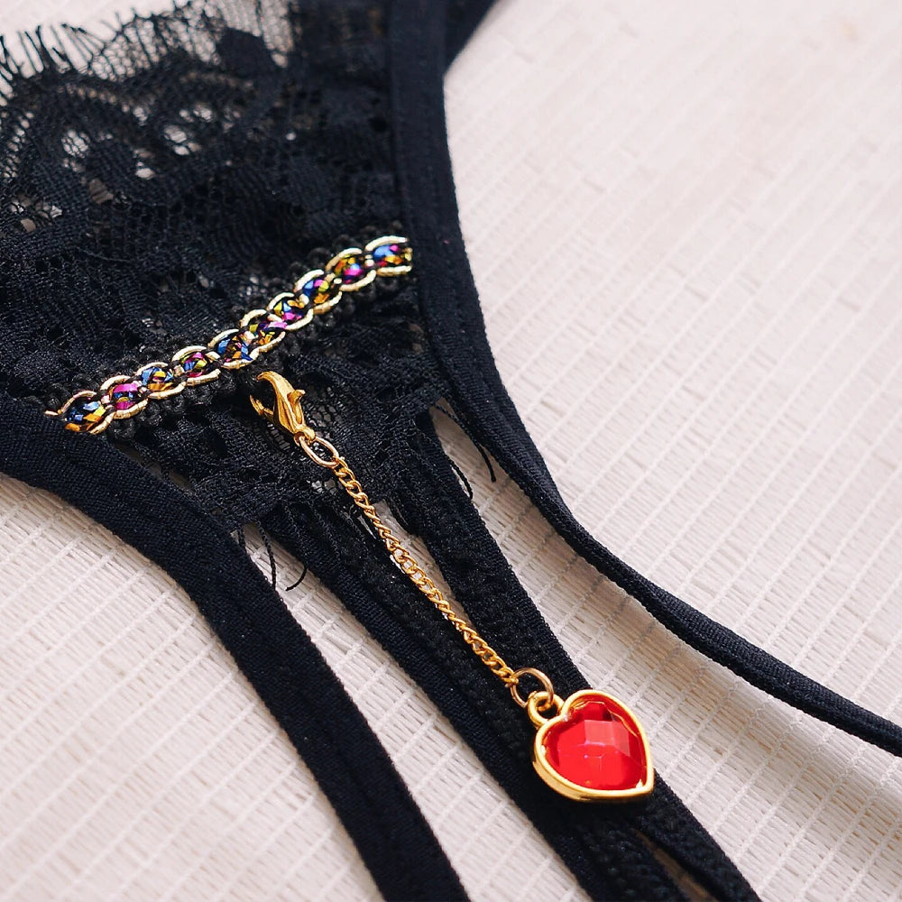 Embroidery FancyStar Crotchless HEMSMTH327