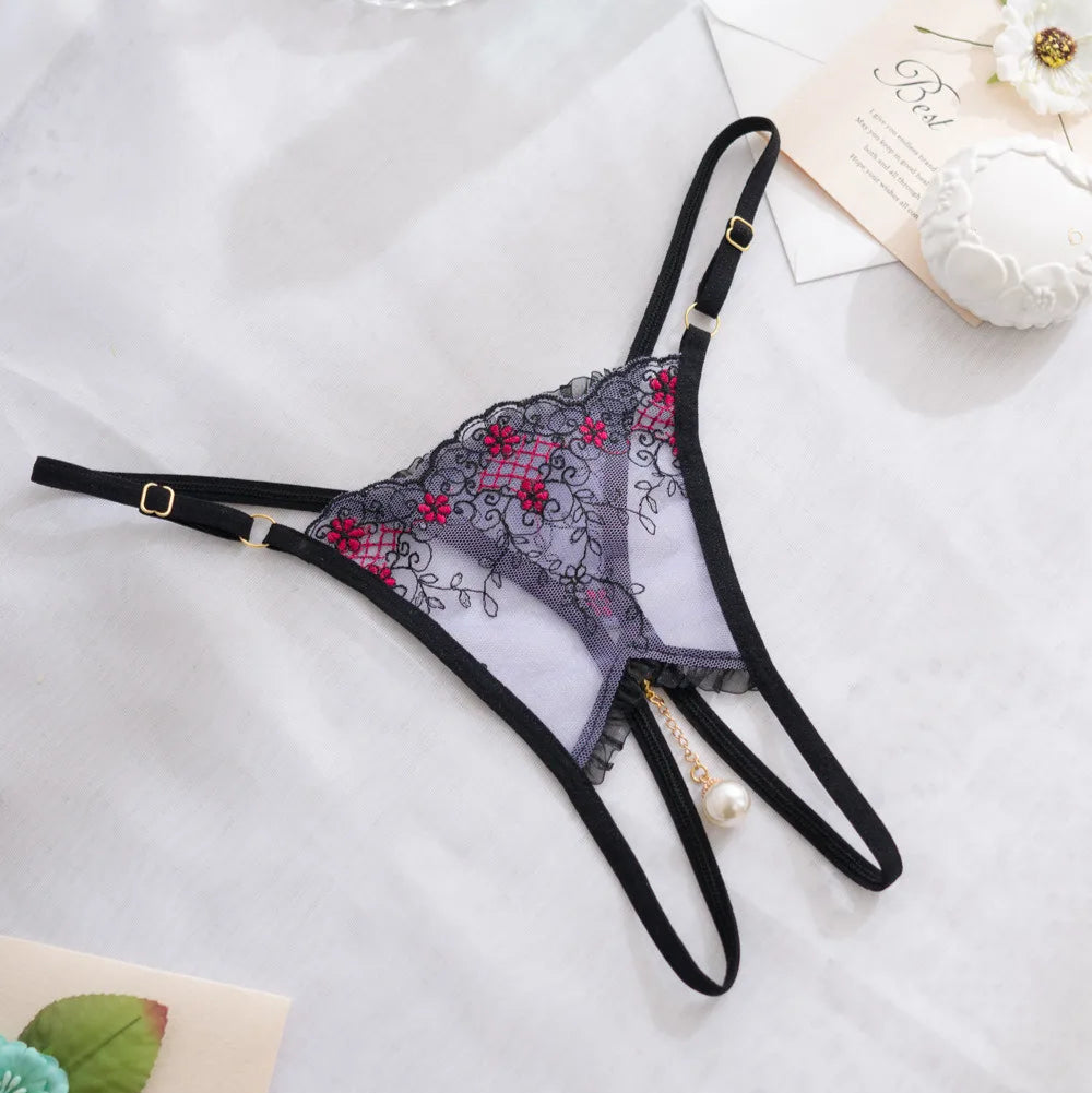 Pearl Pendant FancyStar Crotchless HEMSMTH326