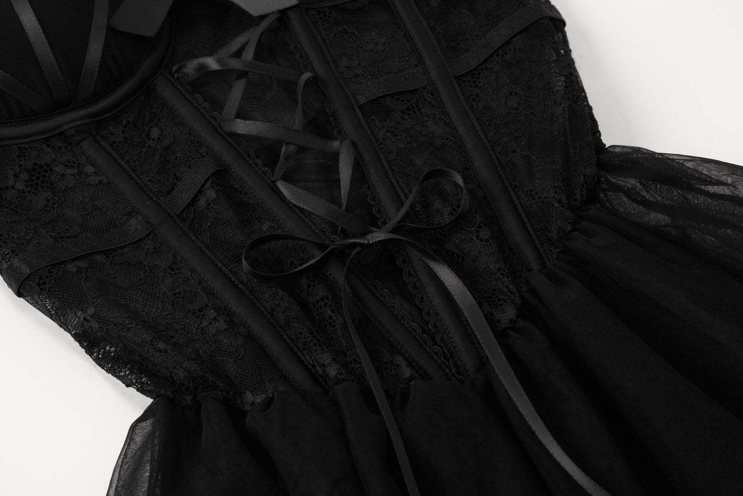 FARIES Corset Bodysuit