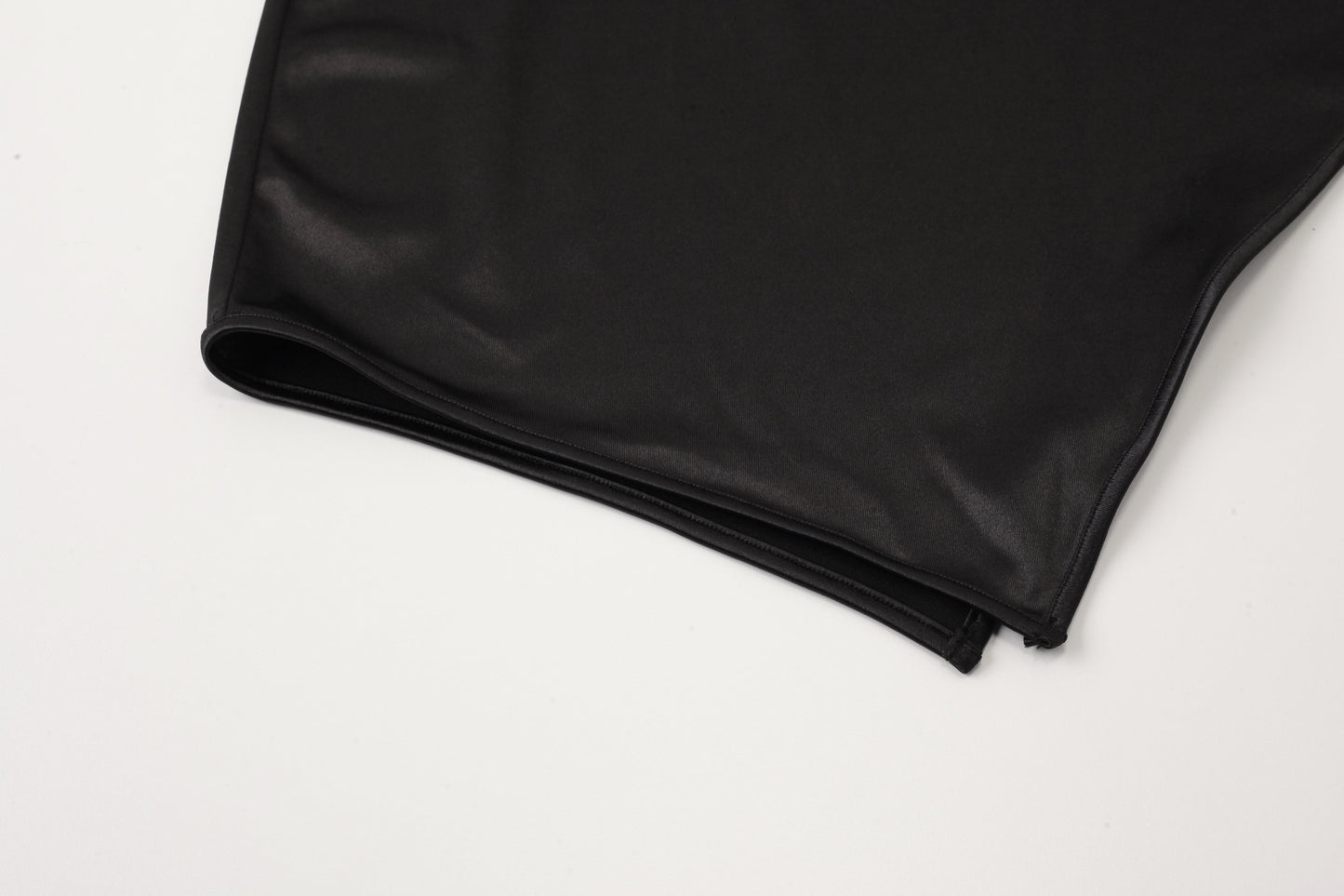 GYNSA Shimmering Satin with Chain Bodysuit