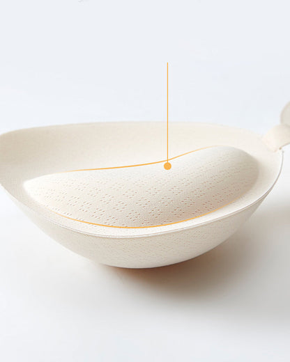 Women's V-neck Seamless Breathable Push-up Vest Bra  with Two Removable Shaping Pads