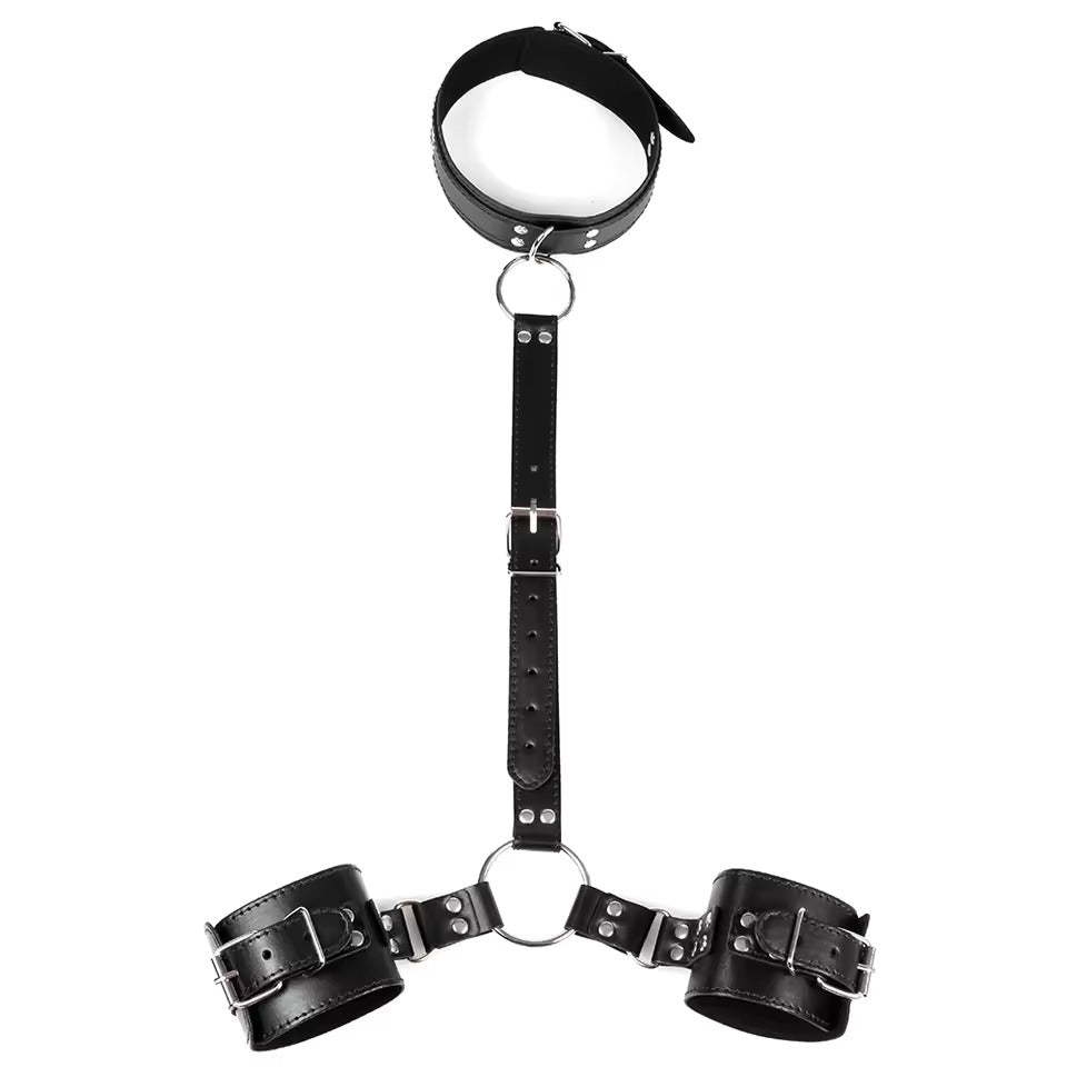 Yes Sir FancyStar™ - Behind Back Handcuffs Collar