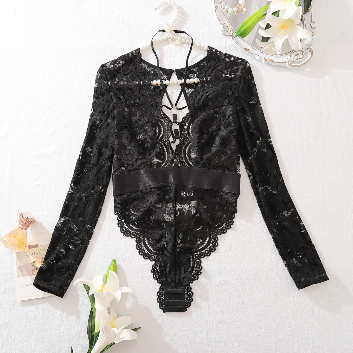 FancyStar™ Lacey Bodysuit
