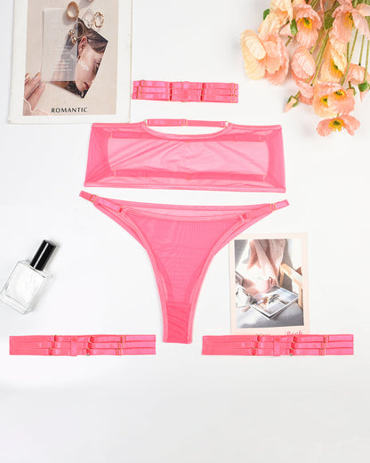 TEMPRIS Lingerie Set Bandeau