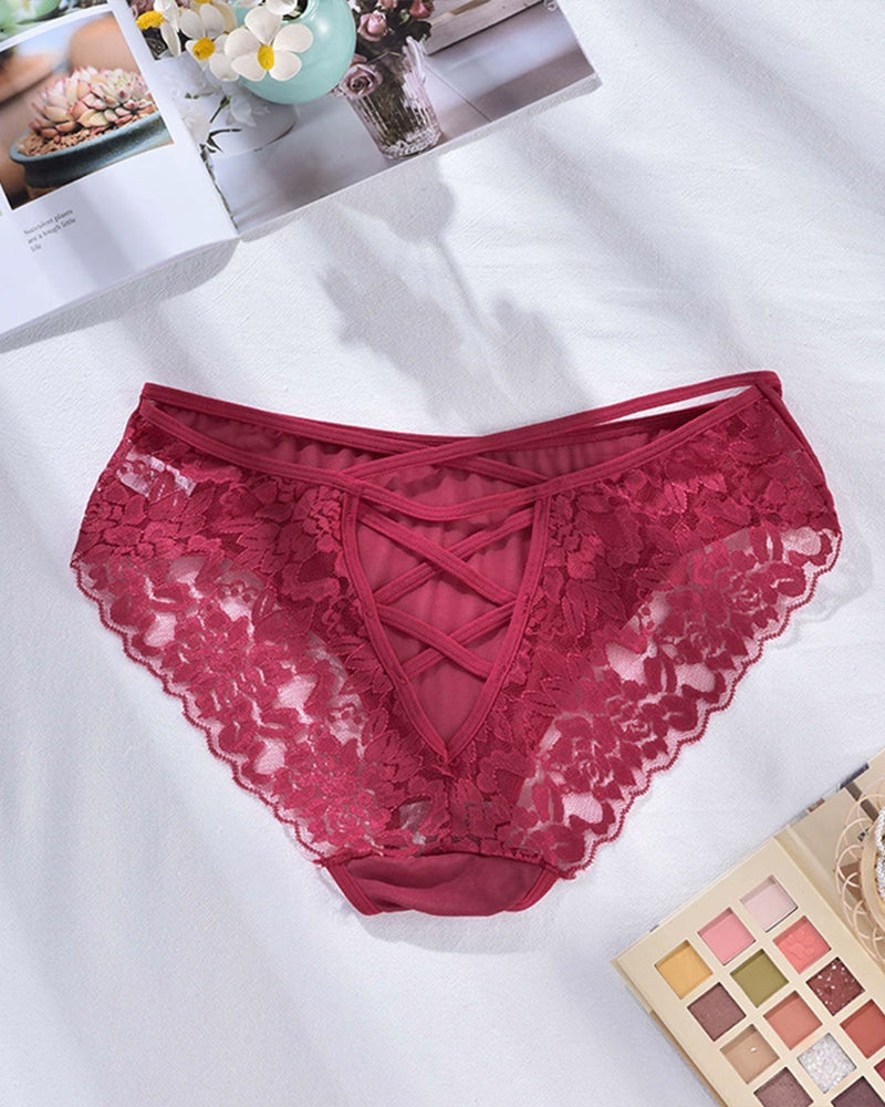 DEMIA Lace Mesh Panties