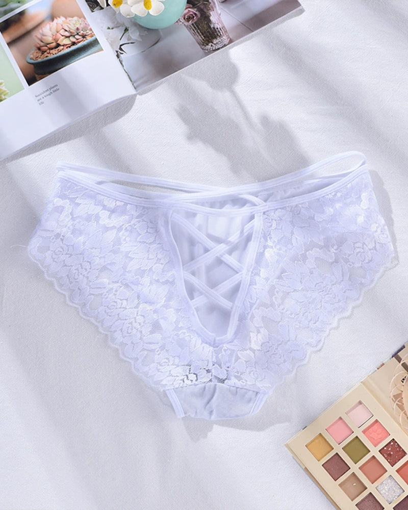 DEMIA Lace Mesh Panties