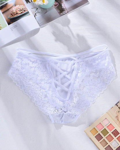 DEMIA Lace Mesh Panties