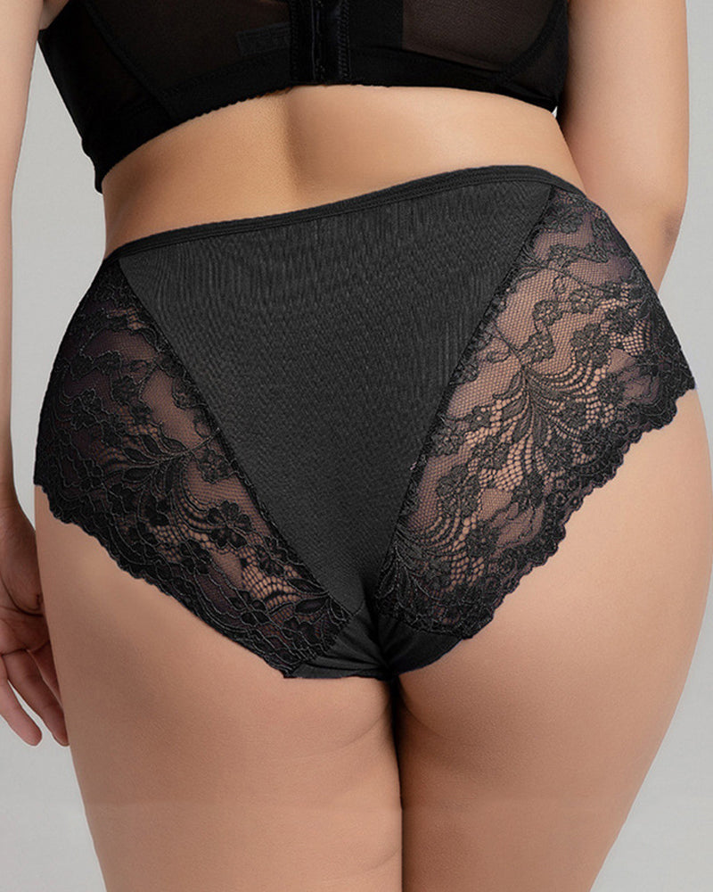NYRALIA Plus Size Women's Sexy Lace Panties