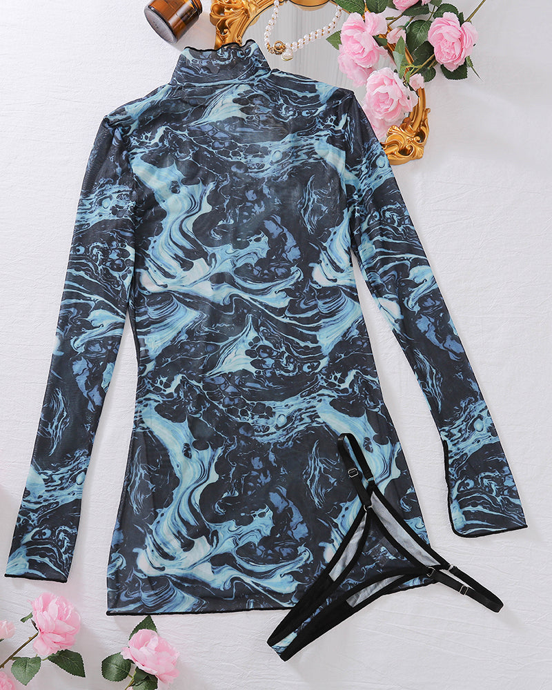 RAZARIA High Side Slit Dress