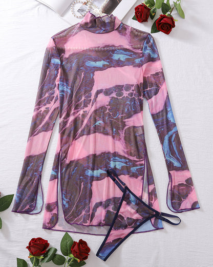 RAZARIA High Side Slit Dress