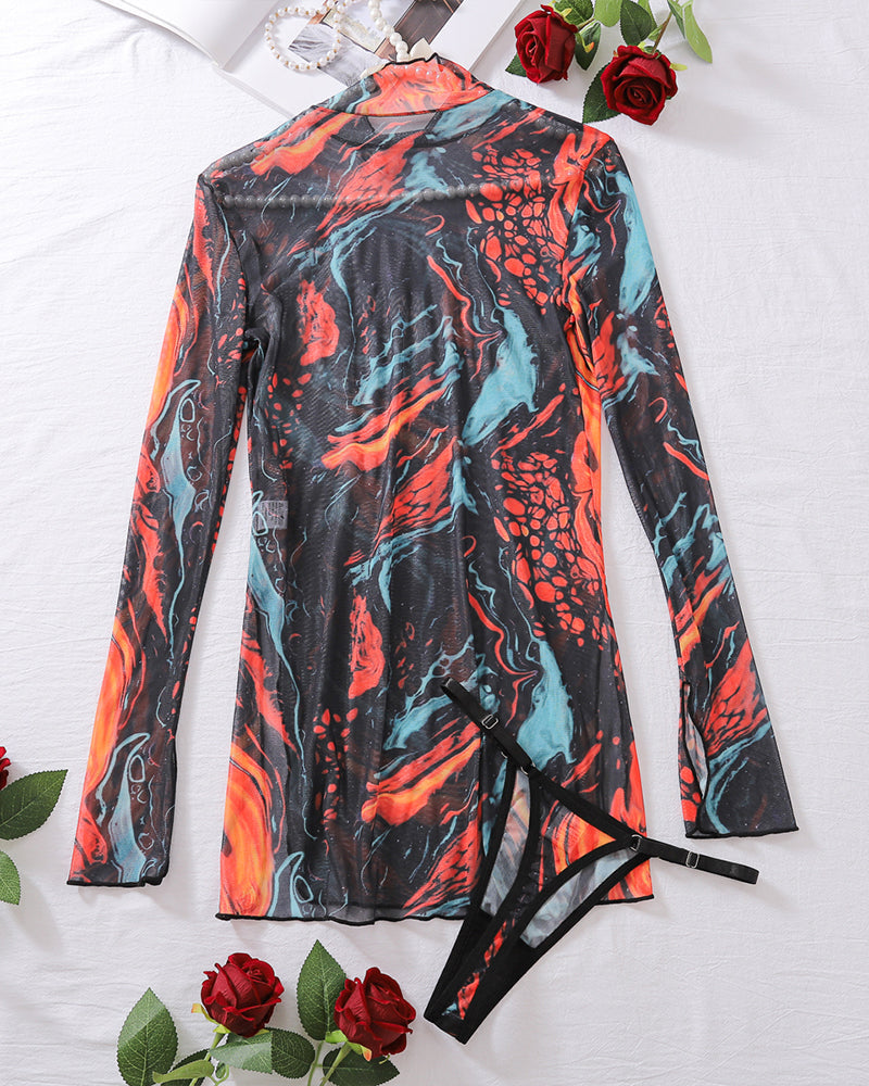 RAZARIA High Side Slit Dress