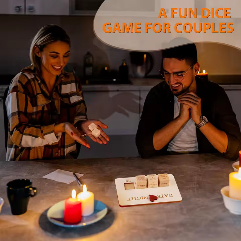 🎲 Couple’s Date Night Dice Set (5 Dice)