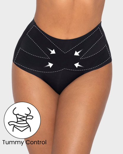 Seamless High-Waist Shaping Panty(5 Pack)