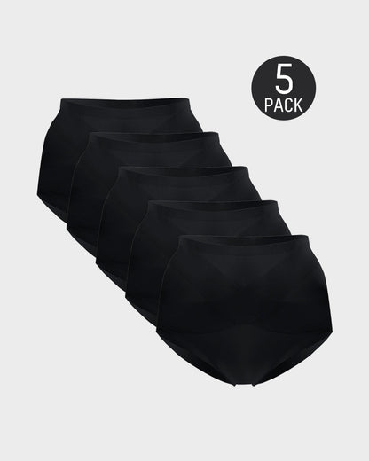 Seamless High-Waist Shaping Panty(5 Pack)