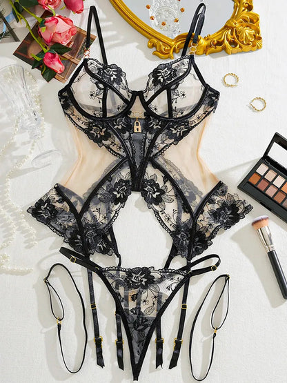 LOKY Unlock My Heart Bodysuit