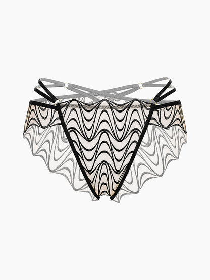 HOWY Hollow Lingeries Set