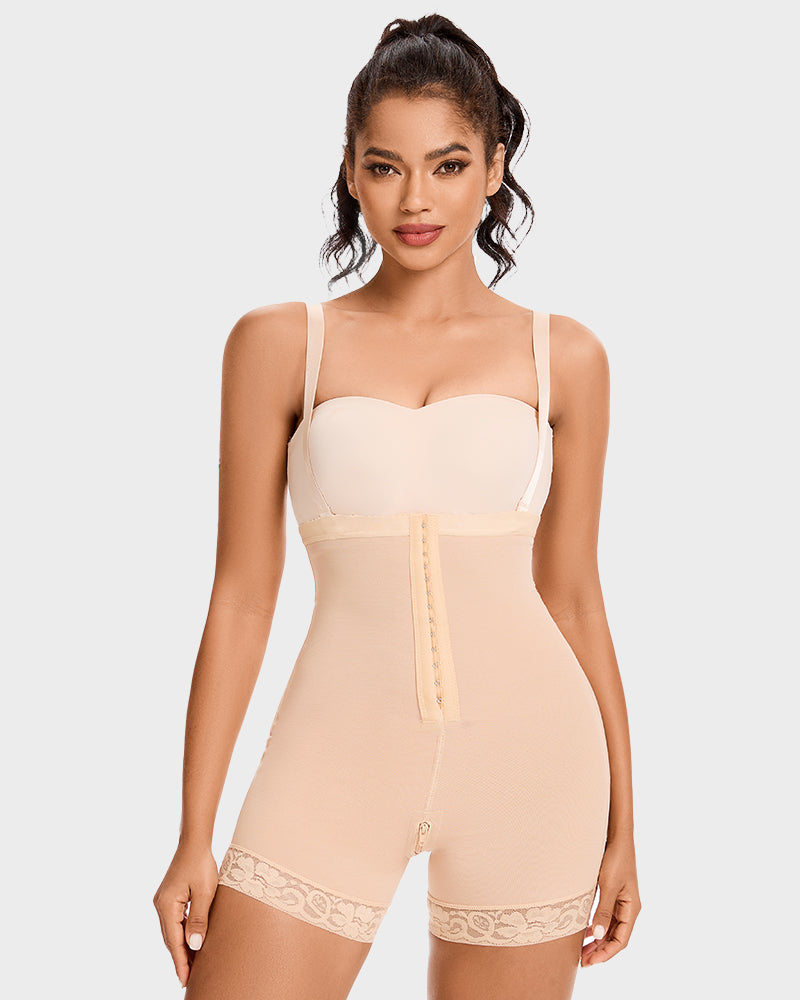 Tummy Control Butt Lifter Bodysuit BBL Fajas