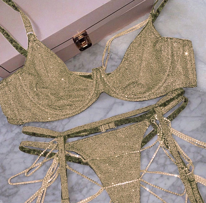 FancyStar™ Blink Chain Lingerie Set