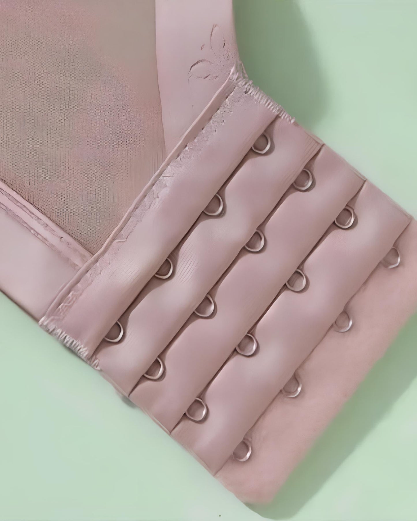 Satin Mesh See-through Patchwork Underwire Plus Size Push-up Bra